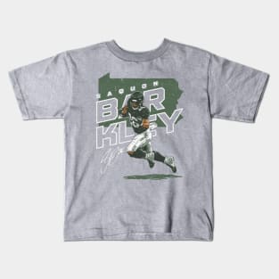 Saquon Barkley Philadelphia Player Map Kids T-Shirt